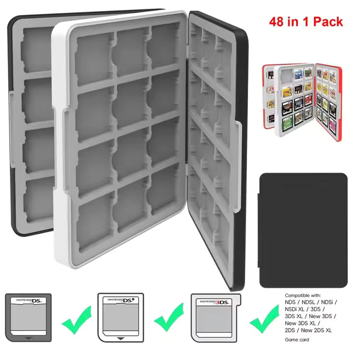Game Cards Storage Hard Case - Large